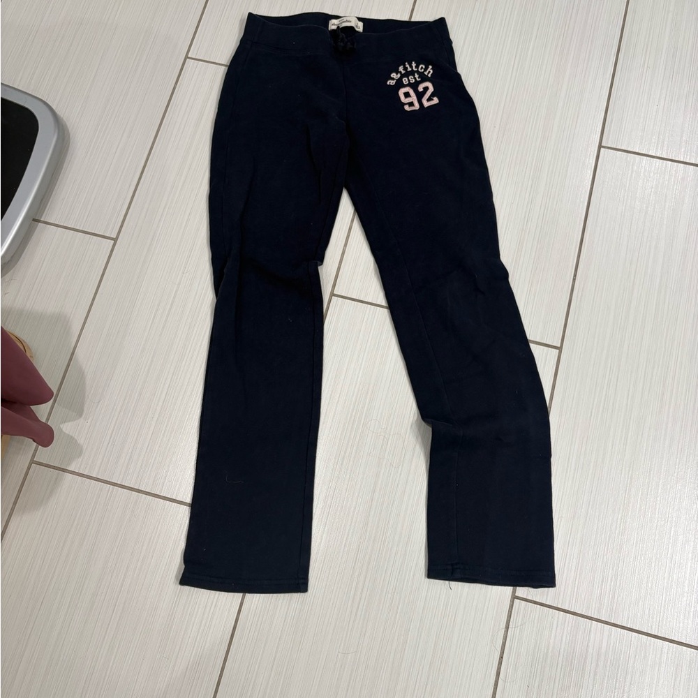 Abercrombie & Fitch navy Sweatpants